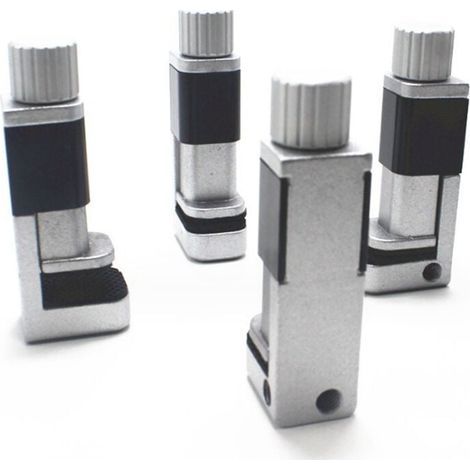 4 Pièces Pince pour Écran de Smartphone,Pinces D'écran Clip De Fixation,Kit de Fixation pour Réparation d'Écran Réglable avec Tapis en Caoutchouc Antidérapant pour Smartphone,Ordinateur (1/4)