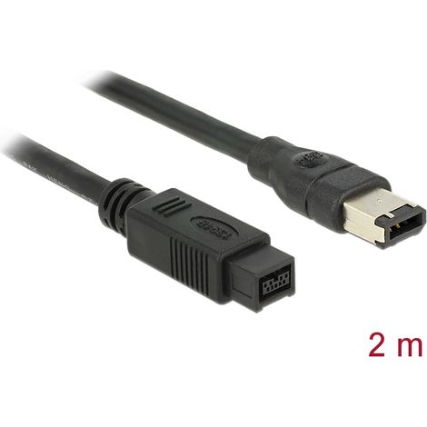 Cable FireWire 2m 9p/6p