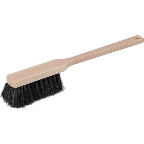Balayette, bois, 45 cm, crin de cheval
