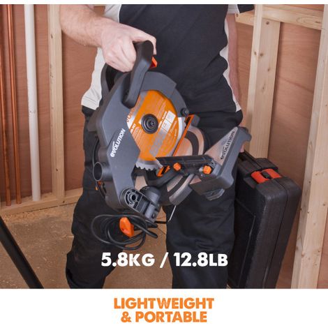 Ingletadora R210CMS de 210mm con Hoja Multi-material TCT EVOLUTION (1/5)