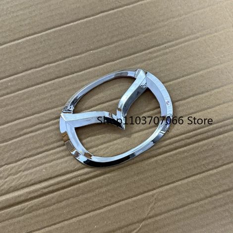 (Logo de coffre argenté, MAZDA 6 2020-2022) - Cache de calandre avant OU emblème de coffre arrière compatible avec MAZDA (1/5)