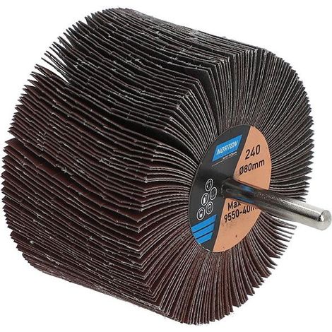 Disco de láminas en varilla R207Plus 80x50x6 P240 (Pack de 10)