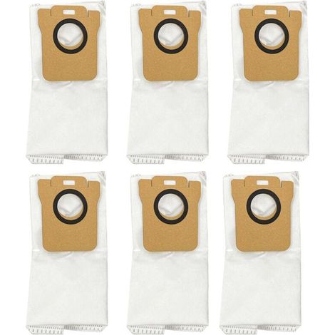 Lot de 6 sacs pour aspirateur robot Xiaomi Mijia STYTJ05ZHM - Pièces détachées - Accessoires pour aspirateurs Millet-AquaForge (1/5)
