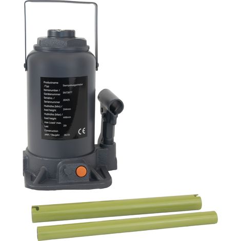 Hydraulischer Stempelwagenheber 20t Last 224 mm - 449 mm Hubhöhe (1/5)