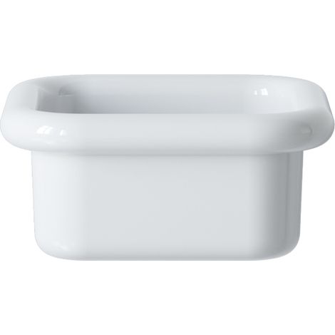 Lavabo in ceramica retrò - 40 cm - True Colors Lite - Bianco (Bianco)