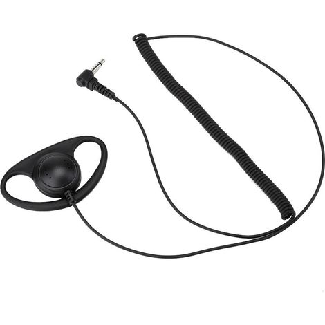 3.5mm Jack d Shell Type écoutez uniquement le casque d'écoute pour les radios Motorola ICOM Kenwood. (1/5)