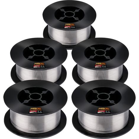 Procraft 5x FW81 Fülldraht Schweißdraht FLUX 0,8 mm 1,0 kg