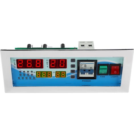 Automatischer Eierbrutapparat-Controller, digitaler Temperatur- und Feuchtigkeitsregler, Zubehör 180–240 V (1/5)