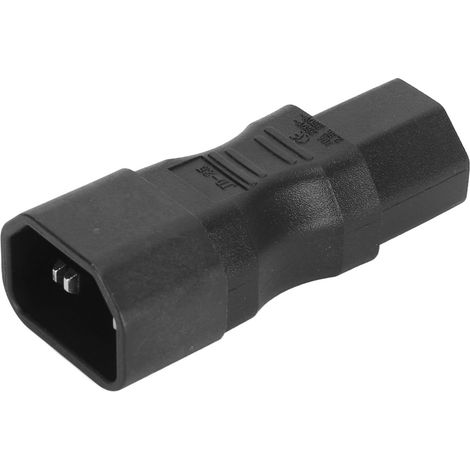 Adaptateur IEC320 C14 vers C15 pour Serveurs, PDU, UPS et PC Portable - Lot de 4 (1/5)