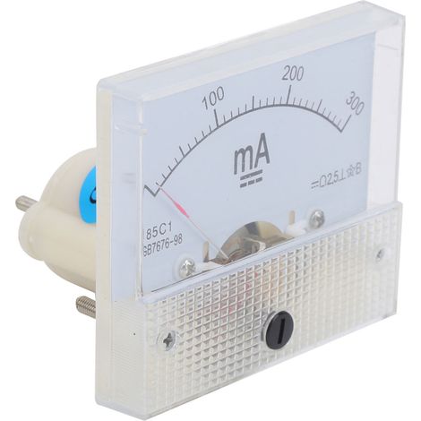 Ampèremètre analogique à aiguille 85C1 DC 0300 mA (1/5)
