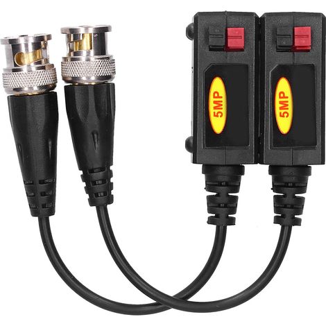 Transmetteur Vidéo HD sur Câble Coaxial - Installation Rapide, Compatible Téléviseurs et Caméras