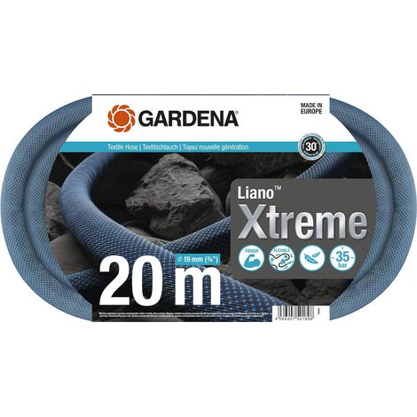 GARDENA 18480-20 Liano™ Xtreme Textilschlauch-Set  20 m 3/4 Zoll 1 St.