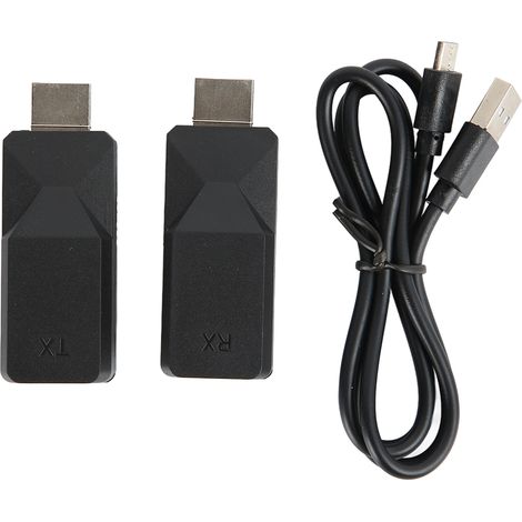 Transmetteur Récepteur HD Multimedia Interface 165ft via Câble Ethernet RJ45 Cat5 Cat6 (1/5)