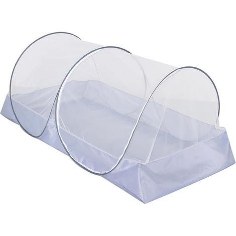 Moustiquaire de lit pliable pour lit simple, pop-up, lit pour camping, parcs, arrière-cours, tente de camping pour chambre à coucher, camping en plein air (1/5)