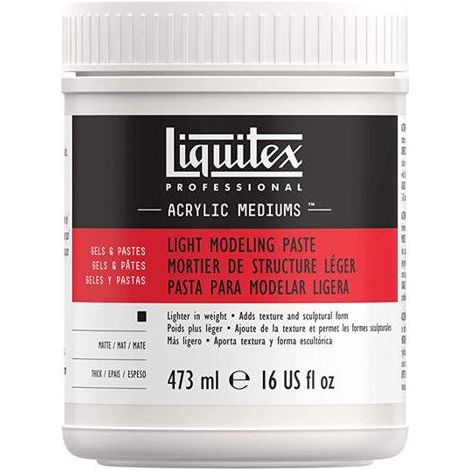 Additif Mortier Souple - LIQUITEX - 473 ML - Pot de 473 ml - Crée des textures souples - Pour adultes (1/3)
