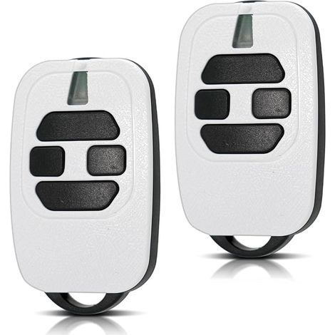 2PCS 433.92 MHz Telecommande Portail DEA. Compatibles GTI2. GTI4. GT2/4. Mio TR2/4. TR2N. TR4N. 4 Canaux. télécommande pour portail et porte de garage avec portée jusqu’à 150 m