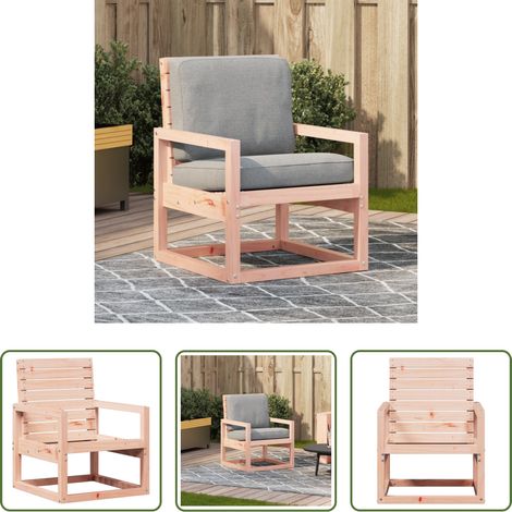 Holzstuhl -  Gartenstuhl 57,5x63x76 cm Massivholz Douglasie (1/5)