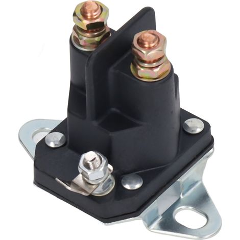 Universelles 12V-Dreipol-Anlasserrelais 435097 für MTD-Rasenmäher 109946 146154 T1200 (1/5)