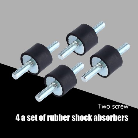 Support anti-vibration pour pompe à air, amortisseur en caoutchouc M6 20x15, réducteur de chocs pour compresseur. (1/5)