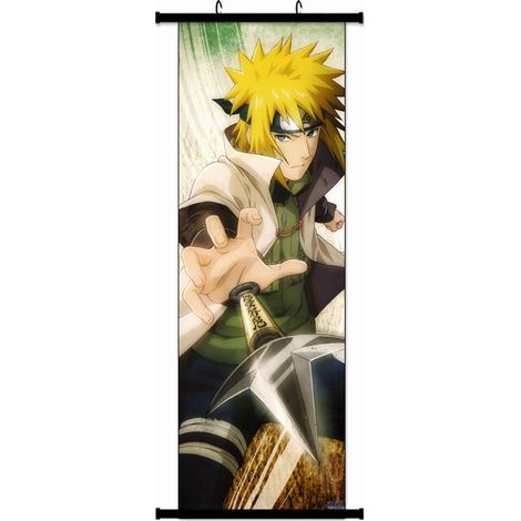 Poster Naruto, grand poster BD, Naruto Itachi Uchiha, décoration murale tissu, 90 x 30 cm (1/5)