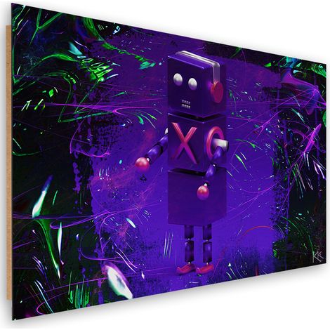 Quadro deco panel, Robot per il giocatore - 100x70 (1/5)