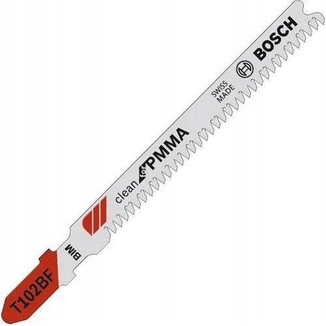 Bosch T102BF hojas de sierra de calar bimetal 91 mm