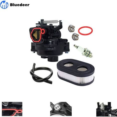 Pièces de rechange pour tondeuse à gazon : carburateur 799584 pour moteurs Briggs & Stratton 550EX, 625EXE, 675EX et 725EX. (1/5)