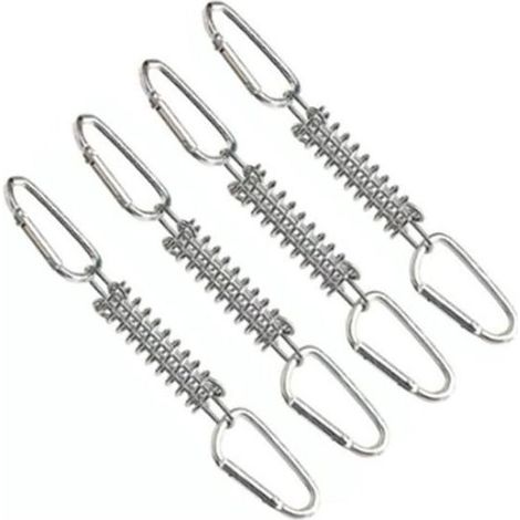 Ressort De Tension - Acier Inoxydable - Pour Voile D'Ombrage Tente Auvent - Lot De 4 (1/2)