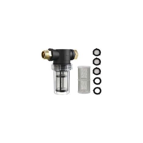 3/4 Zoll Gartenschlauch-Sedimentfilter für Hochdruckreiniger – Sedimentfilterdüse für Gartenarbeit im Freien – Wassereinlassfilter – Druck-Gartenfilter (1/5)
