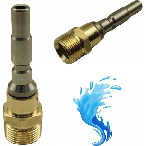 Adattatore per Idropulitrice compatibile con Kranzle 1050 – Filettatura M22x1,5 14mm  Ottone di Alta Qualità  Connessione Semplice e Durevole