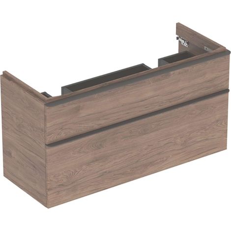 Geberit Smyle Square meuble sous-lavabo pour lavabo double, (1/3)