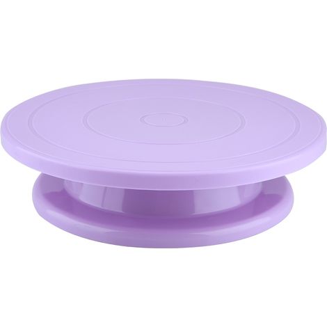 Présentoir rotatif pour la décoration de gâteaux (veuillez préciser « emballage individuel sous sachet OPP » lors de votre commande) (1/3)