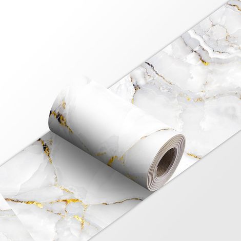 Frise Murale YX23810cm X 240cm Adhesive Autocollante Papier Peint pour Décoration Intérieure Facile à Poser
