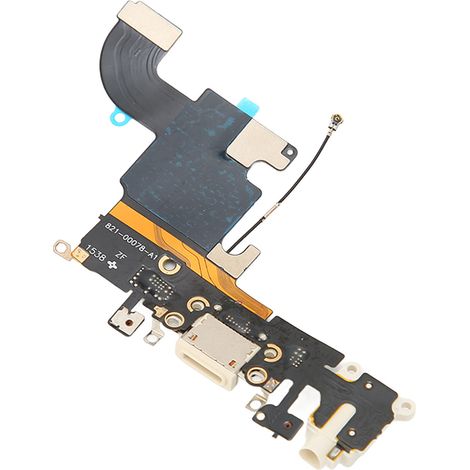 Professioneller Ladestationsanschluss, flexibles Kabel kompatibel mit iPhone 6S (weiß) (1/5)