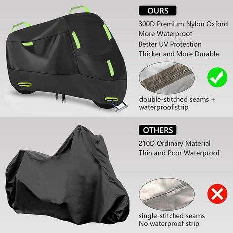 Housses de Moto pour Yamaha MT 07 MT07 MT09 Tracer 700/900/GT TRACER9/7/GT, Motorcycle Housse de Protection Housse de Protection Contre la Pluie, Les UV et la poussière (1/5)