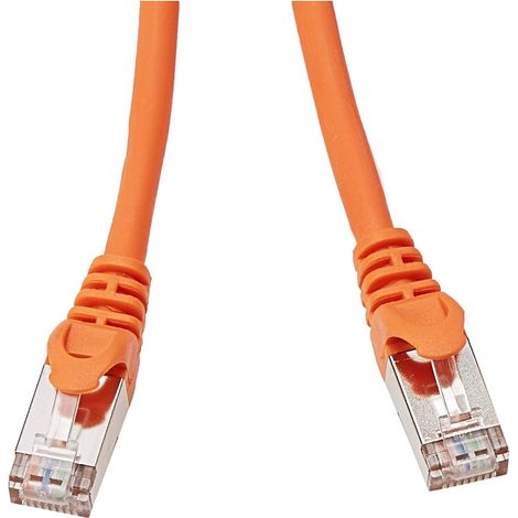 Equip Patchkabel Cat6A SFTP 2xRJ45 1.00m orange LSZH