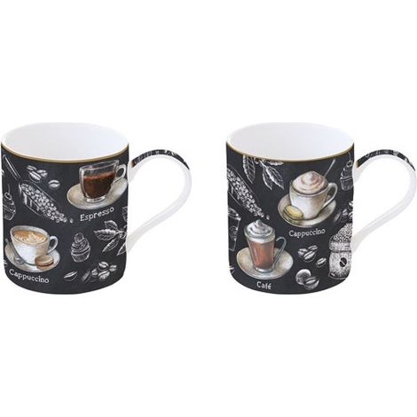 Geschenkset 2 Tassen 35 cl - Barista - Easy Life