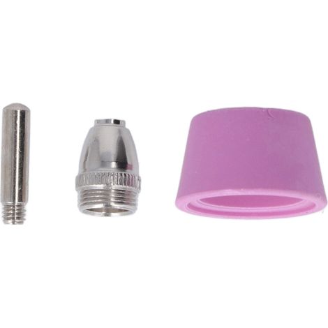 Kit de 90 pièces pour torche de découpe plasma : électrodes, buses, coupelles en cuivre et céramique de rechange (1/5)