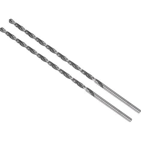 2-Pièces Extra Longue Torsion Perceuse Mèches pour Bois Malleable (1/5)