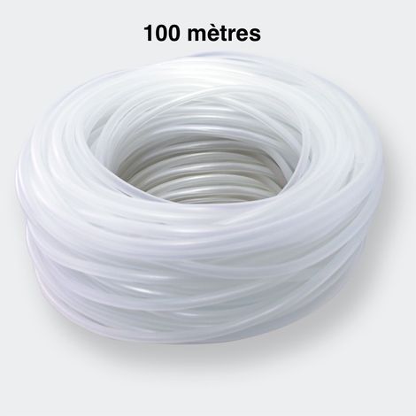 100 m Tuyau cristal 4/6 mm, Pour Pompe à Air Aquarium Et Bassin (1/4)