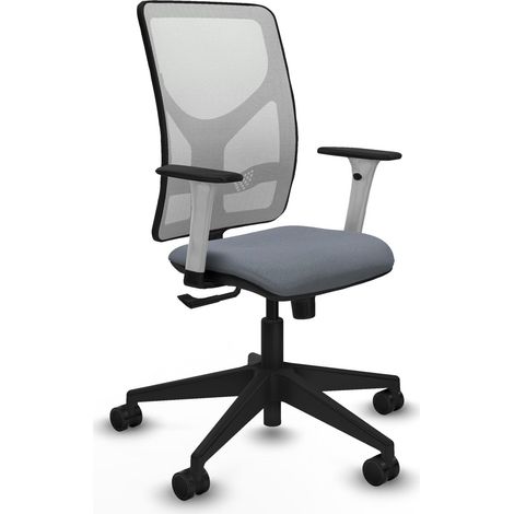 Chaise de bureau piqueras y crespo Motilla blanc support lombaire (1/2)