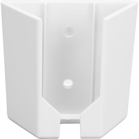 Support mural pour adaptateur Ethernet, professionnel, compact et élégant, blanc. (1/5)