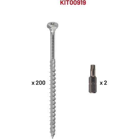 200 VBHT 8,0 x 140 + 2 emb TX40 (1/5)