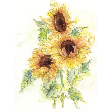 Papier peint panoramique naturel Girasol (1/3)
