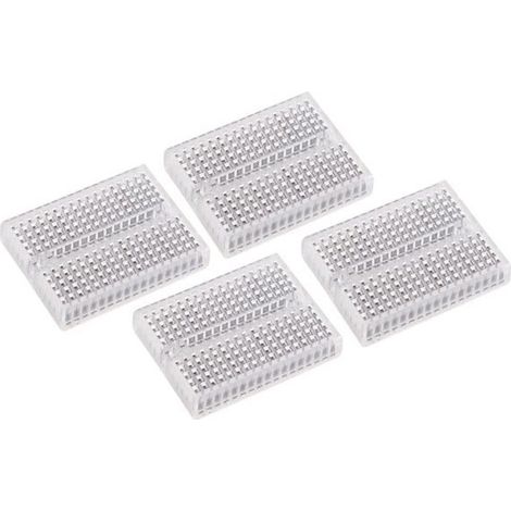 Jeu de mini platines d'expérimentation - 170 points de connexion - 4 pcs