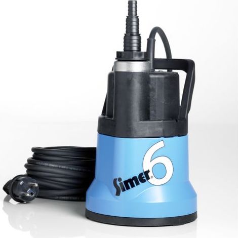 Jung – Pompe immergée pour eaux usées 240W – Débit max 6000 l/h – Hauteur refoulement 6,5 m – OD6601G06 – Longueur câble 10 m (1/5)