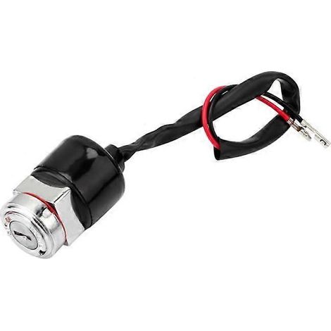 Contacteur d'allumage pour moto avec clé, livré avec 2 clés, compatible avec CB100, CB125S et CL100. (1/4)
