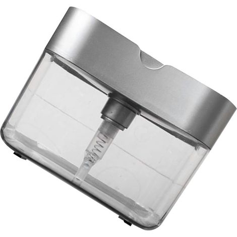 Distributeur de Savon à Vaisselle, Distributeur de Savon de Cuisine 2 en 1 avec Porte-éponge pour Comptoir D'évier de Cuisine. (1/5)