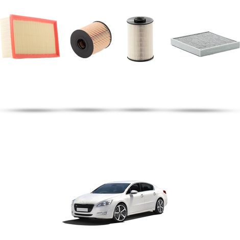 Kit tagliando 4 filtri compatibile con Peugeot 508 2.0 HDI Fap Hybrid 147kw Dal 2012 (1/5)