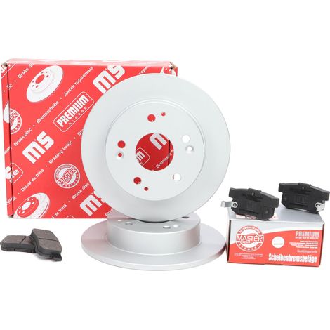 DISCOS DE FRENO PASTILLAS TRASERAS HONDA CIVIC VII (1/5)